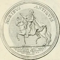 Picture 11 of 76 from Sacrae Caes. Mai. consiliarii, & rei antiquae, nec non feriundis numismatibus praefecti Caroli Gustavi Heraei Inscriptiones et symbola varii argumenti (1721), leaf 32
