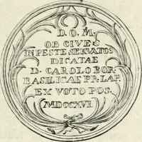 An illustration from Sacrae Caes. Mai. consiliarii, & rei antiquae, nec non feriundis numismatibus praefecti Caroli Gustavi Heraei Inscriptiones et symbola varii argumenti (1721)