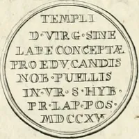 An illustration from Sacrae Caes. Mai. consiliarii, & rei antiquae, nec non feriundis numismatibus praefecti Caroli Gustavi Heraei Inscriptiones et symbola varii argumenti (1721)