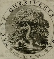 An illustration from Sacra emblemata LXXVI : in quibus summa unius cuiusq[ue] evangelii rotunde adumbratur : das ist, Sechsundsibentzig geistliche figürlein in welchen eines ieder evangelij summa kürtzlichen wird abgebildet (1625)