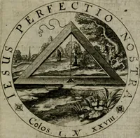 An illustration from Sacra emblemata LXXVI : in quibus summa unius cuiusq[ue] evangelii rotunde adumbratur : das ist, Sechsundsibentzig geistliche figürlein in welchen eines ieder evangelij summa kürtzlichen wird abgebildet (1625)