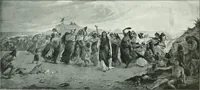 An illustration from Sacred art; the Bible story pictured by eminent modern painters; (1903)