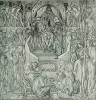 An illustration from Sacred art; the Bible story pictured by eminent modern painters; (1903)