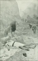 Picture 75 of 199 from Sacred art; the Bible story pictured by eminent modern painters; (1903), leaf 196