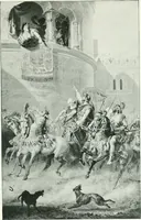 An illustration from Sacred art; the Bible story pictured by eminent modern painters; (1903)