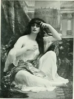 An illustration from Sacred art; the Bible story pictured by eminent modern painters; (1903)