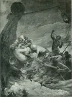 An illustration from Sacred art; the Bible story pictured by eminent modern painters; (1903)