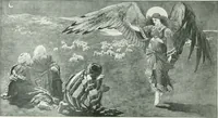 An illustration from Sacred art; the Bible story pictured by eminent modern painters; (1903)