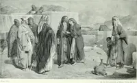An illustration from Sacred art; the Bible story pictured by eminent modern painters; (1903)