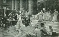 An illustration from Sacred art; the Bible story pictured by eminent modern painters; (1903)