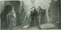 An illustration from Sacred art; the Bible story pictured by eminent modern painters; (1903)