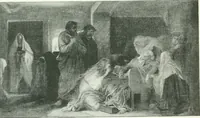 An illustration from Sacred art; the Bible story pictured by eminent modern painters; (1903)