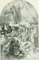 An illustration from Sacred art; the Bible story pictured by eminent modern painters; (1903)