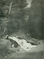 An illustration from Sacred art; the Bible story pictured by eminent modern painters; (1903)