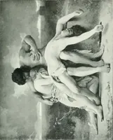 An illustration from Sacred art; the Bible story pictured by eminent modern painters; (1903)