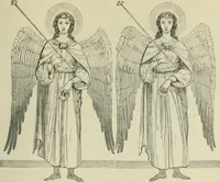 Picture 32 of 112 from Sacred and legendary art : containing legends of the angels and archangels, the evangelists, the apostles, the doctors of the Church and St. Mary Magdalene as represented in the fine arts (1911), leaf 116