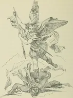 Picture 40 of 112 from Sacred and legendary art : containing legends of the angels and archangels, the evangelists, the apostles, the doctors of the Church and St. Mary Magdalene as represented in the fine arts (1911), leaf 135