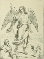 Picture 49 of 112 from Sacred and legendary art : containing legends of the angels and archangels, the evangelists, the apostles, the doctors of the Church and St. Mary Magdalene as represented in the fine arts (1911), leaf 157