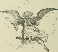 An illustration from Sacred and legendary art : containing legends of the angels and archangels, the evangelists, the apostles, the doctors of the Church and St. Mary Magdalene as represented in the fine arts (1911)