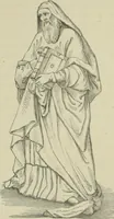An illustration from Sacred and legendary art : containing legends of the angels and archangels, the evangelists, the apostles, the doctors of the Church and St. Mary Magdalene as represented in the fine arts (1911)