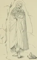 An illustration from Sacred and legendary art : containing legends of the angels and archangels, the evangelists, the apostles, the doctors of the Church and St. Mary Magdalene as represented in the fine arts (1911)