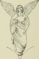 An illustration from Sacred and legendary art : containing legends of the angels and archangels, the evangelists, the apostles, the doctors of the Church and St. Mary Magdalene as represented in the fine arts (1911)