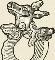 An illustration from Sacred mysteries among the Mayas and the Quiches, 11,500 years ago ; their relation to the sacred mysteries of Egypt, Greece, Chaldea and India; Free Masonry in times anterior to the Temple of Solomon (1909)