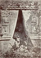 An illustration from Sacred mysteries among the Mayas and the Quiches, 11,500 years ago ; their relation to the sacred mysteries of Egypt, Greece, Chaldea and India; Free Masonry in times anterior to the Temple of Solomon (1909)