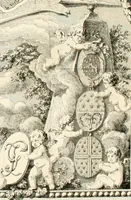 Picture 8 of 95 from Sacre et couronnement de Louis XVI roi de France et de Navarre à Rheims, le 11 juin 1775 : précédé de Recherches sur le sacre des rois de France, depuis Clovis jusqu'a Louis XV : et suivi d'un Journal historique de ce qui s'est passé a cette auguste cérémonie : enrichi d'un très-grand nombre de figures en taille-douce, gravées par le sieur Patas, avec leurs explications (1775), leaf 11