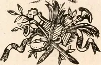An illustration from Sacre et couronnement de Louis XVI roi de France et de Navarre à Rheims, le 11 juin 1775 : précédé de Recherches sur le sacre des rois de France, depuis Clovis jusqu'a Louis XV : et suivi d'un Journal historique de ce qui s'est passé a cette auguste cérémonie : enrichi d'un très-grand nombre de figures en taille-douce, gravées par le sieur Patas, avec leurs explications (1775)