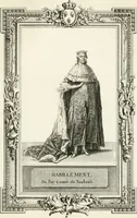 Picture 60 of 95 from Sacre et couronnement de Louis XVI roi de France et de Navarre à Rheims, le 11 juin 1775 : précédé de Recherches sur le sacre des rois de France, depuis Clovis jusqu'a Louis XV : et suivi d'un Journal historique de ce qui s'est passé a cette auguste cérémonie : enrichi d'un très-grand nombre de figures en taille-douce, gravées par le sieur Patas, avec leurs explications (1775), leaf 296