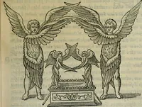 An illustration from Sacrorum elaeochrismaton myrothecium sacroprophanum : in quo ex antiquis Graecis at Latinis scriptoribus quidquid ad nomina, antiquitatem, vsum & abusum oleorum & vnguentorum ex sacris habetur litteris dilucidè explicatur (1625)