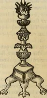 An illustration from Sacrorum elaeochrismaton myrothecium sacroprophanum : in quo ex antiquis Graecis at Latinis scriptoribus quidquid ad nomina, antiquitatem, vsum & abusum oleorum & vnguentorum ex sacris habetur litteris dilucidè explicatur (1625)