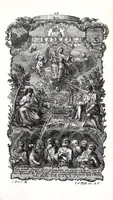 Picture 20 of 25 from Sacrosancta theologia universa : sacris bibliorum figuris illustrata, symbolis adumbrata, assertis scholasticis, dogmaticis, moralibus elucidata, iconismis aeneis exhibita : ... (1738), leaf 195