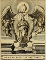 Picture 47 of 138 from Sacrum Oratorium piarum imaginum Immaculatae Mariae et animae creatae ac baptismo, poenitentia, et eucharistia innouatae : ars noua bene viuendi et moriendi, sacris piarum imaginum emblematis figurata & illustrata (1634), leaf 160