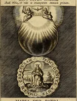 Picture 10 of 138 from Sacrum Oratorium piarum imaginum Immaculatae Mariae et animae creatae ac baptismo, poenitentia, et eucharistia innouatae : ars noua bene viuendi et moriendi, sacris piarum imaginum emblematis figurata & illustrata (1634), leaf 26