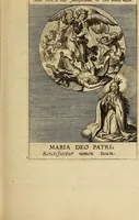 Picture 15 of 138 from Sacrum Oratorium piarum imaginum Immaculatae Mariae et animae creatae ac baptismo, poenitentia, et eucharistia innouatae : ars noua bene viuendi et moriendi, sacris piarum imaginum emblematis figurata & illustrata (1634), leaf 34