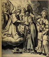 Picture 101 of 138 from Sacrum Oratorium piarum imaginum Immaculatae Mariae et animae creatae ac baptismo, poenitentia, et eucharistia innouatae : ars noua bene viuendi et moriendi, sacris piarum imaginum emblematis figurata & illustrata (1634), leaf 604