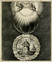 Picture 7 of 120 from Sacrvm oratorivm piarvm imaginvm immacvlatae Mariae et animae creatae : ac baptismo, poenitentia, et evcharistia innovatae : ars nova bene vivendi et moriende, sacris piarum imaginum emblematis figurata & illustrata (1634), leaf 28