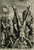 Picture 25 of 74 from Sacrvm sanctvarivm crvcis et patientiae crvcifixorvm et crvciferorvm, emblematicis imaginibvs laborantivm et aegrotantivm ornatvm: artifices gloriosi novae artis bene vivendi et moriendi (1634), leaf 130