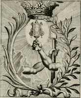 Picture 2 of 74 from Sacrvm sanctvarivm crvcis et patientiae crvcifixorvm et crvciferorvm, emblematicis imaginibvs laborantivm et aegrotantivm ornatvm: artifices gloriosi novae artis bene vivendi et moriendi (1634), leaf 16