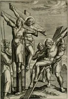 Picture 43 of 74 from Sacrvm sanctvarivm crvcis et patientiae crvcifixorvm et crvciferorvm, emblematicis imaginibvs laborantivm et aegrotantivm ornatvm: artifices gloriosi novae artis bene vivendi et moriendi (1634), leaf 228