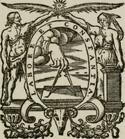 Picture 30 of 30 from Sacrvm sanctvarivm crvcis et patientiae crvcifixorvm et crvciferorvm, emblematicis imaginibvs laborantivm et aegrotantivm ornatvm: artifices gloriosi novae artis bene vivendi et moriendi (1634), leaf 174