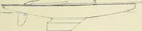 An illustration from The sailing boat, a treatise on sailing boats and small yachts, their varieties of type, sails, rig, etc. With practical directions for sailing and management; also, the one-design and restricted classes, fishing and shooting boats, sailing chariots and ice yachts, foreign and colonial boats, canoes, etc., etc (1901)