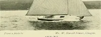 An illustration from The sailing boat, a treatise on sailing boats and small yachts, their varieties of type, sails, rig, etc. With practical directions for sailing and management; also, the one-design and restricted classes, fishing and shooting boats, sailing chariots and ice yachts, foreign and colonial boats, canoes, etc., etc (1901)