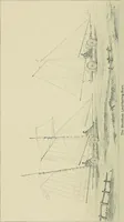 An illustration from The sailing boat, a treatise on sailing boats and small yachts, their varieties of type, sails, rig, etc. With practical directions for sailing and management; also, the one-design and restricted classes, fishing and shooting boats, sailing chariots and ice yachts, foreign and colonial boats, canoes, etc., etc (1901)