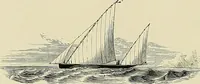 An illustration from The sailing boat, a treatise on sailing boats and small yachts, their varieties of type, sails, rig, etc. With practical directions for sailing and management; also, the one-design and restricted classes, fishing and shooting boats, sailing chariots and ice yachts, foreign and colonial boats, canoes, etc., etc (1901)