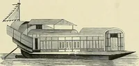 An illustration from The sailing boat, a treatise on sailing boats and small yachts, their varieties of type, sails, rig, etc. With practical directions for sailing and management; also, the one-design and restricted classes, fishing and shooting boats, sailing chariots and ice yachts, foreign and colonial boats, canoes, etc., etc (1901)
