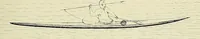 An illustration from The sailing boat, a treatise on sailing boats and small yachts, their varieties of type, sails, rig, etc. With practical directions for sailing and management; also, the one-design and restricted classes, fishing and shooting boats, sailing chariots and ice yachts, foreign and colonial boats, canoes, etc., etc (1901)