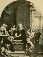 An illustration from Saint Anthony in art : and other sketches (1901)